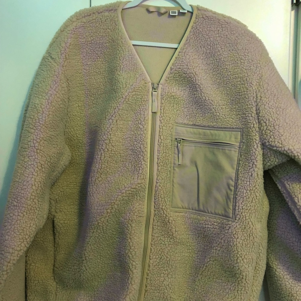 Uniqlo Men U Fleece Cardigan Zip Up XL